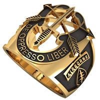 Special Forces Cigar Style Ring