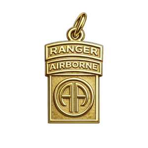 82ND AIRBORNE with RANGER TAB