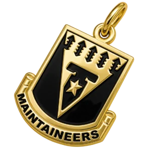 801st BSB (with Spade on back of charm)