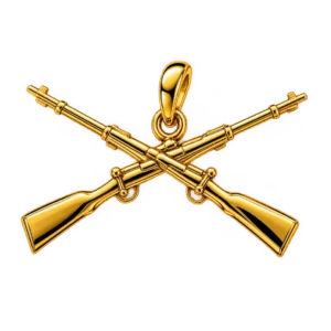 INFANTRY CROSSED RIFLES SM