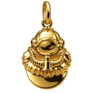 SCUBA DIVER BADGE SM